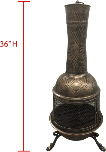 Vista 3 de Oakland Living Elite Chimenea