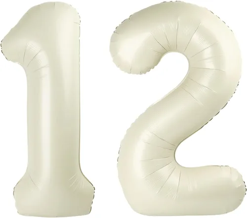 Vista 394 de Globos con números de 40 pulgadas, color negro, para decoraciones de cumpleaños de 10 a 100 años Jumbo 40In & Vibrant Color, With Hanging Holes