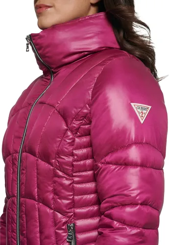 Vista 5 de GUESS Chaqueta acolchada acolchada para mujer