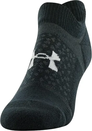 Vista 2 de Under Armour Calcetines invisibles acolchados para mujer, 6 pares