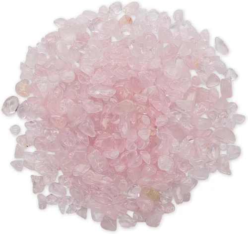 Vista 14 de Cherry Tree Collection - Chips de piedras preciosas de Amazonita pulida, 1/2 lb Natural Stone Pieces for Jewelry Making, Resin Crafts, Plants