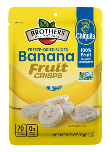Vista 3 de Bocadillo Crocantes de manzana Fuji de Brothers-All-Natural