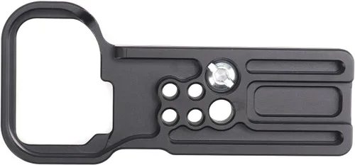 Vista 8 de FocusFoto Placa base de liberación rápida QR placa soporte para cámara Sony ZV-E1 sin espejo, compatible con trípode estándar Arca-Swiss Ballhead
