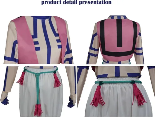 Vista 2 de Cosplay Life Demon Killer Vanquisher Complete Anime Costume Set Kimono Cardigan - Halloween Outfit For Unisex Adult