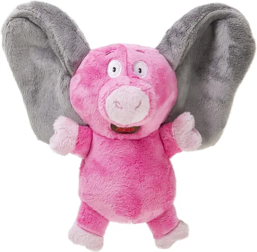 Vista 11 de goDog Crazy Hairs León Juguete de Perro de Peluche Silencioso, Tecnología de Guardia de Masticado - Marrón Claro, Pequeño Tan Lion (pelos locos)