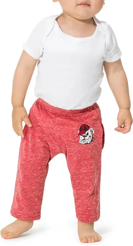 Vista 7 de Little King NCAA - Pantalones de descanso suaves para bebés, tallas 6M, 12M, 18M