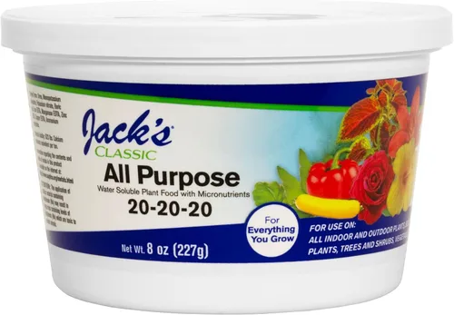 Vista 9 de Jack's Classic 20-20-20 Fertilizante multiuso soluble en agua con micronutrientes para proporcionar crecimiento general en todas las plantas, 1.5