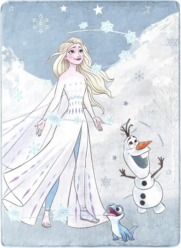 Vista 7 de Northwest Manta Frozen Silk Touch, 46 x 60 pulgadas, Snow Play