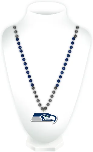 Vista 24 de Rico Industries NFL - Cuentas de estilo Mardi Gras con logotipo de equipo unisex para adultos