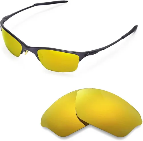 Vista 2 de Walleva - Lentes de repuesto para gafas de sol Oakley Half Wire XL, 9 opciones disponibles