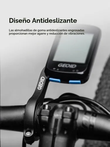 Vista 6 de Soporte para computadora de bicicleta, soporte frontal exterior para bicicleta de carretera, compatible con Garmin Wahoo Bryton Magene Cycplus