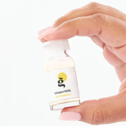 Vista 9 de Ampollas de pelo de leche de jengibre para cuero cabelludo con biotina