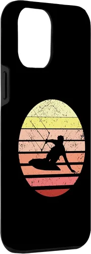 Vista 3 de iPhone 14 Plus Kiteboarding Vintage Kitesurf Kite Surfer Retro Kitesurfing Case