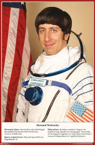 Vista 12 de Trends International The Big Bang Theory - Póster de pared de astronauta, 34 pulgadas de largo x 22.4 pulgadas, versión enmarcada en negro Versión