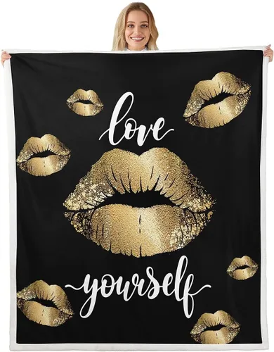 Vista 11 de Manfei Galaxy Kids Throw Blanket Starry Moon Planets Print Fuzzy Blanket for Boys Girls Room Decor, Outer Space Blanket for Bed Couch Sofa, Soft and