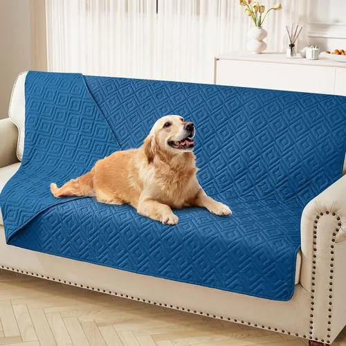 Vista 34 de hyha Manta impermeable para perros, funda suave para cama de perro, mantas para mascotas, funda impermeable para sofá y sillón para perros lavable