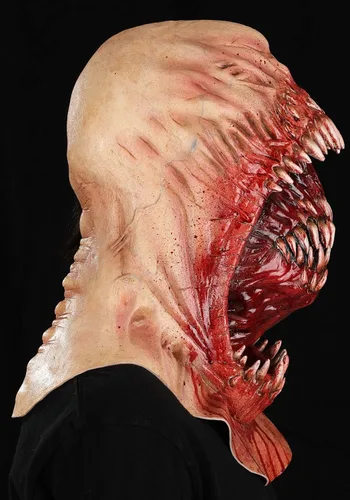 Vista 6 de Máscaras inmortales realistas de látex de terror de Halloween para adultos Máscaras de zombis, monstruos, esqueleto y payaso asesino