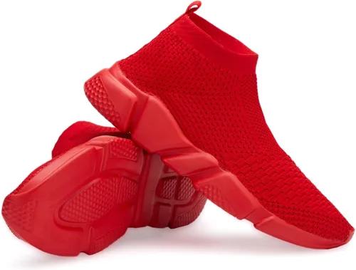 Vista 7 de Casbeam Zapatos para correr para mujeres Zapatillas sin cordones para tenis y caminar Zapatillas ligeras transpirables cómodas para trabajo gimnasio