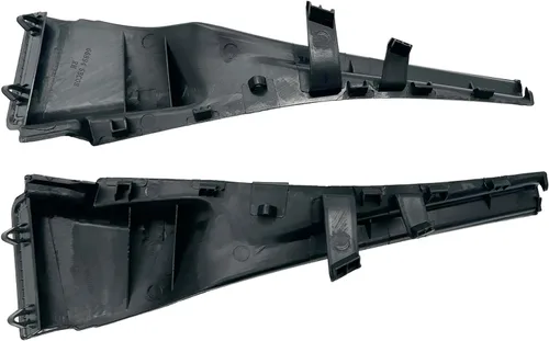 Vista 5 de Para Nissan Murano 2015-2017 limpiaparabrisas delantero cubierta de cubierta de guardabarros izquierdo y derecho a capó capó lateral panel de ajuste