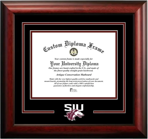 Vista 40 de Marco de Diploma Spirit NCAA