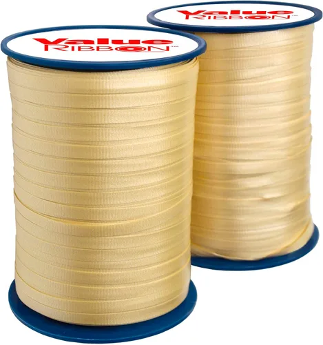 Vista 13 de Value Ribbon - Cinta rizadora prensada, 3/16 pulgadas x 500 yardas para envoltura de regalos, manualidades, proyectos de arte y decoraciones de Azul