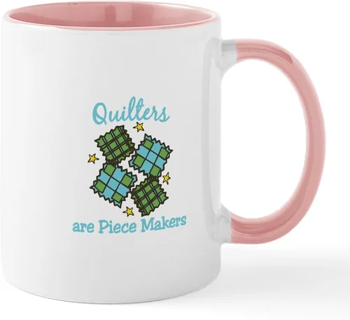 Vista 145 de CafePress Ascii - Taza de café de cerámica, taza de té, 11 onzas