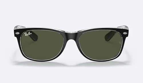Vista 6 de Ray-Ban RB2132 NEW WAYFARER - Gafas de sol para hombres y mujeres + paquete con kit de cuidado de gafas de cortesía de diseñador iWear