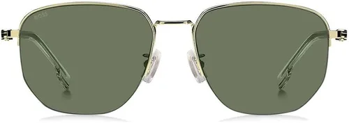 Vista 2 de Hugo Boss BOSS 1538FSK - Gafas de sol para hombre, color doradoverde, DoradoVerde