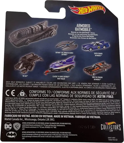 Vista 2 de Hot Wheels Batmóvil blindado