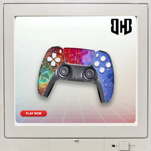 Vista 112 de Battman Custom PS-5 Controller Wireless compatible with Play-Station 5 Console by BCB Controllers Proudly Customized in USA with Permanent