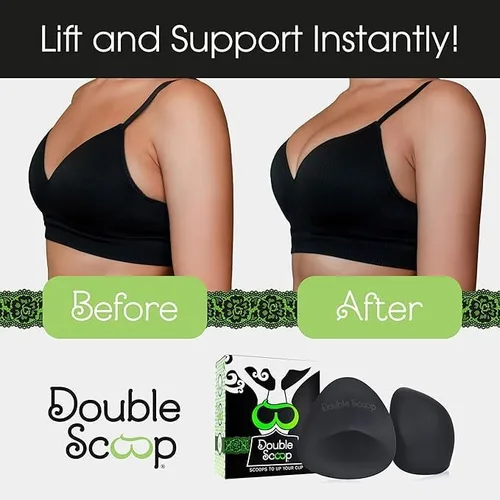 Vista 3 de Insertos de brasier push up con cinta adhesiva adicional, almohadillas de mejora de senos, inserciones de almohadillas de sujetador de repuesto