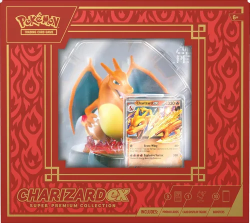 Vista 2 de Colección Pokémon TCG Charizard ex Super Premium