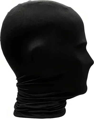 Vista 3 de Cosplay espeluznante máscara facial elástica unisex horrible