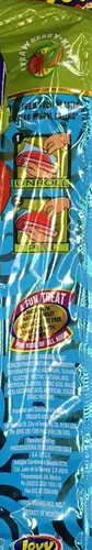 Vista 2 de Jovy Fruit Roll Snack de 0.75 onzas, fresa y kiwi (4 paquetes por pedido)