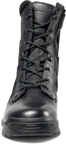 Vista 6 de 5.11 Botas tácticas para hombre, ATAC 2.0 con cremallera lateral, 8 pulgadas, negro, estilo 12391ABR