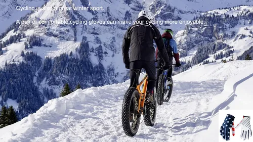 Vista 5 de EXCEREY Star - Guantes de motocicleta para bicicleta, de dedo completo, todoterreno, deportes al aire libre para hombres y mujeres y montañismo