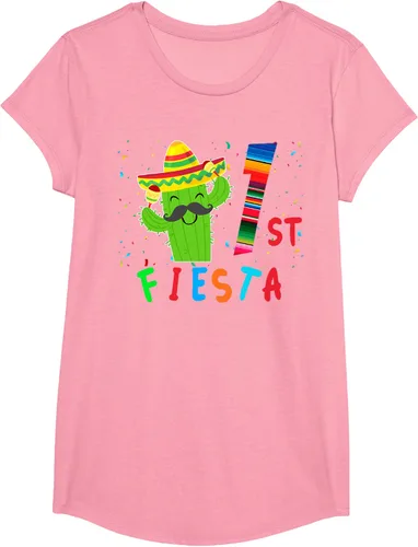 Vista 103 de Camiseta mexicana para fiesta temática de cumpleaños a juego, Negro, S