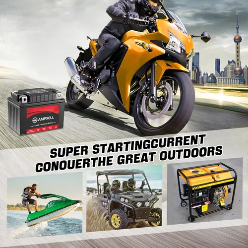 Vista 7 de YTZ5S/YTX4L-BS Batería de litio de la motocicleta 12V 2.5Ah 150A Reemplazo YTX5L-BS Powersport Batería, motocicleta, ATV, UTV, ciclomotor, 4 ruedas