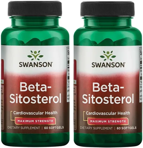 Vista 8 de Swanson Beta Sitosterol, apoyo cardiovascular, 160 mg, 60 cápsulas