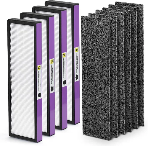 Vista 8 de FLT4850PT - Filtro HEPA B de repuesto compatible con Guardian Technologies Filter B para modelos AC4850PT, AC4825, AC4300BPTCA, CDAP4500BCA, AC4820