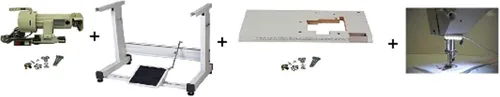 Vista 4 de Maquina de coser con punto recto, industrial Juki DDL-8700