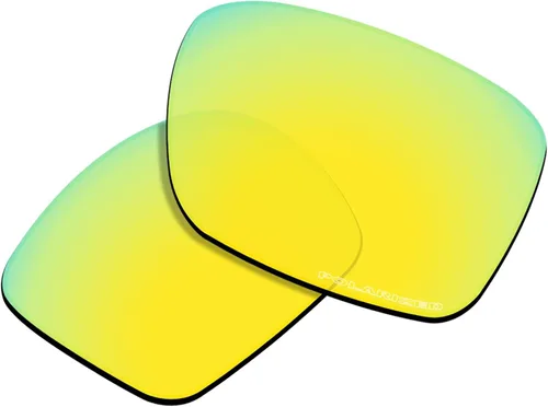 Vista 15 de Lentes de repuesto UV400 de 0.071 in de grosor para gafas de sol Oakley Holbrook XL OO9417 24K dorado