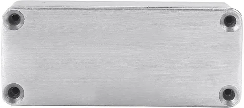 Vista 2 de ESUPPORT 1590A 3.622x1.496x1.220 in Aluminio Metal Stomp Caja Guitarra Efecto Pedal