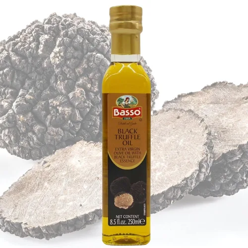 Vista 5 de Juego de aceite de trufa blanco y negro, tamaño de botella grande, 2 botellas de 8.5 onzas (8.5 fl oz), alto concentrado, High-Concentration