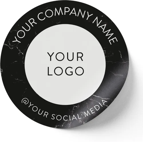Vista 53 de Calcomanías de vinilo personalizadas con tu imagen, texto, diseño y logotipo. Etiquetas comerciales personalizadas impermeables para embalaje