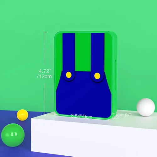 Vista 7 de MoKo Funda para tarjetas de juego compatible con Nintendo SwitchSwitch LiteSwitch OLED 2021 funda para juegos Switch para tarjetas SD y tarjetas
