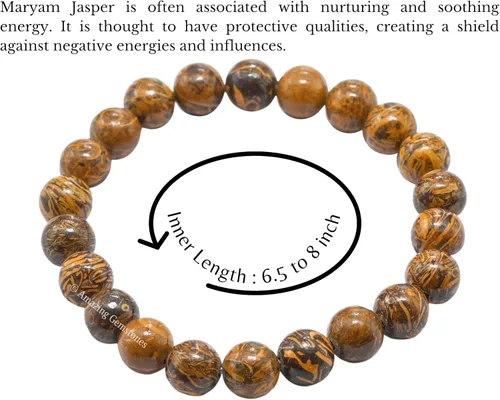 Vista 66 de Amazing Gemstone Pulsera de cristal para mujeres y hombres, pulsera de cristal curativo de protección, pulsera elástica con cuentas de piedras