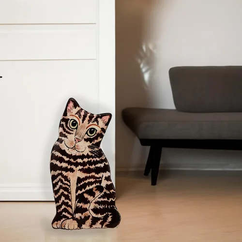 Vista 8 de Pavilion Gift Company - Rescue Me Now - Jarrón pequeño de tabby marrón, 8-1/2 pulgadas de alto