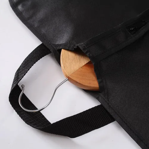 Vista 5 de Bolsa de ropa transpirable de 54 pulgadas para hombre, fundas de traje, bolsa de transporte de viaje con asas, plegable
