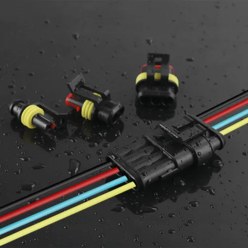 Vista 5 de MUYI - Conector de terminal de serie de cable impermeable de 1.5mm (Conector de 1-4 pines (384 piezas))